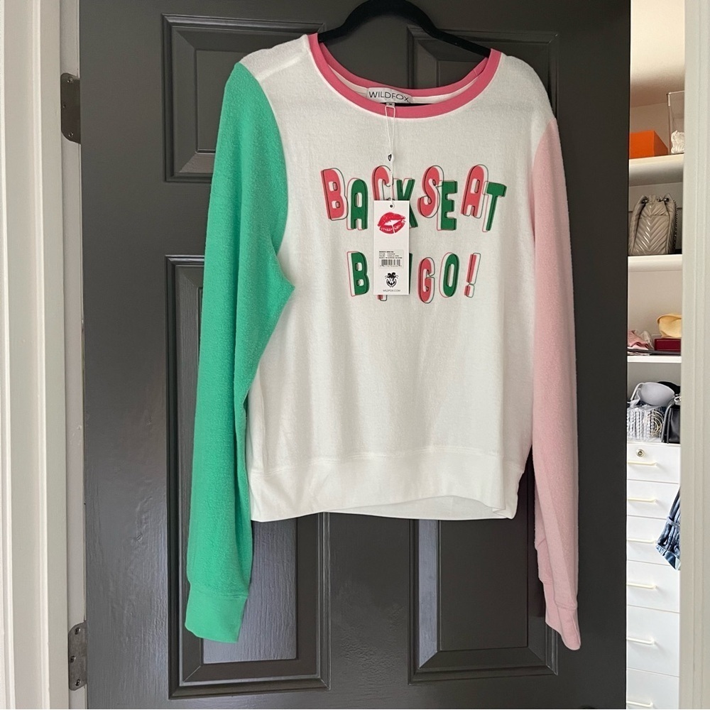 Wildfox Multicolor Graphic Sweatshirt